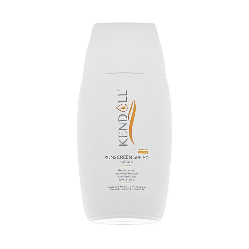 کرم ضد آفتاب بدون رنگ کندال SPF 50 مدل mo01 مناسب انواع پوست‌ حجم 40 میلی‌لیتر