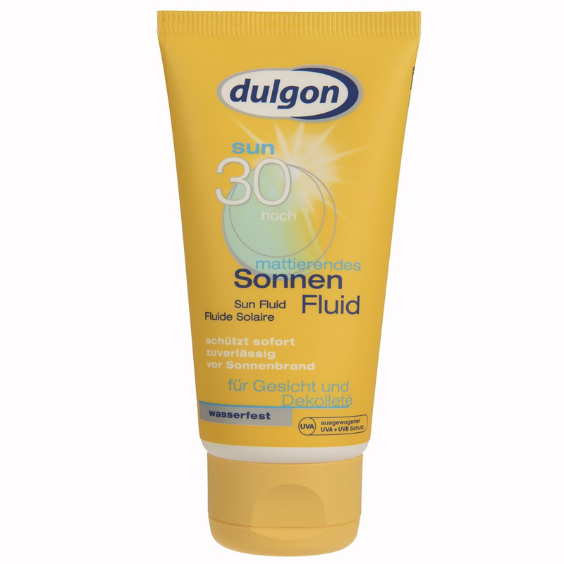 کرم ضد آفتاب دالگون مدل Sun Fluid Spf30 حجم 50 میلی لیتر