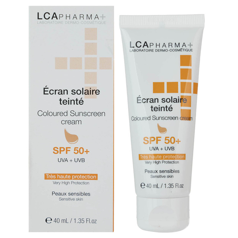 کرم ضد آفتاب رنگی ال سی ای فارما مدل Ecran Solaire Teinte حجم 40 میلی لیتر