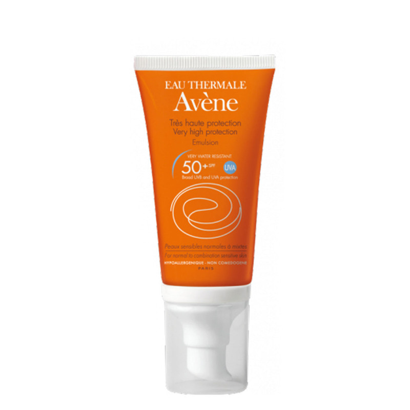 امولسیون ضدآفتاب اَون مدل eau thermale با SPF 50 حجم 50 میلی لیتر