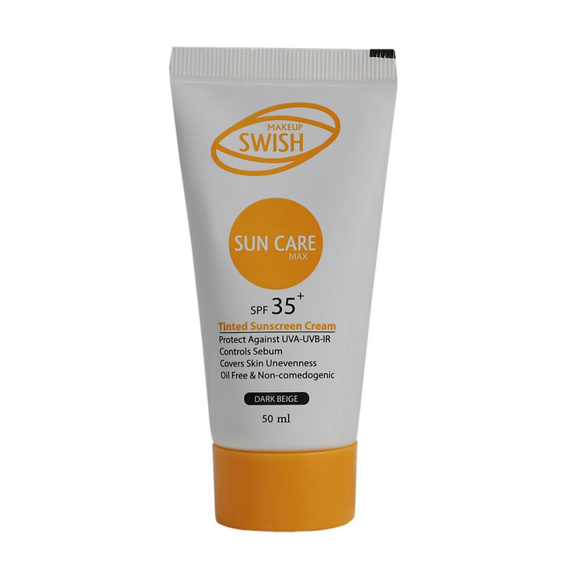 کرم ضد آفتاب رنگی سوئیش میکاپ مدل SPF35 مناسب انواع پوست حجم 50 میلی لیتر