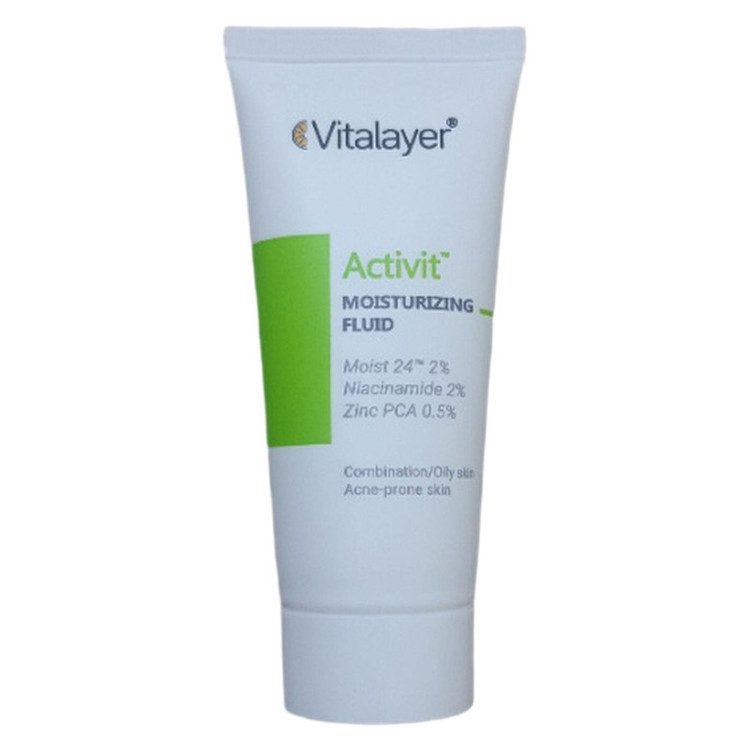 فلوئید مرطوبکننده ویتالیر مدل Moist 24 حجم 40 میلیلیتر