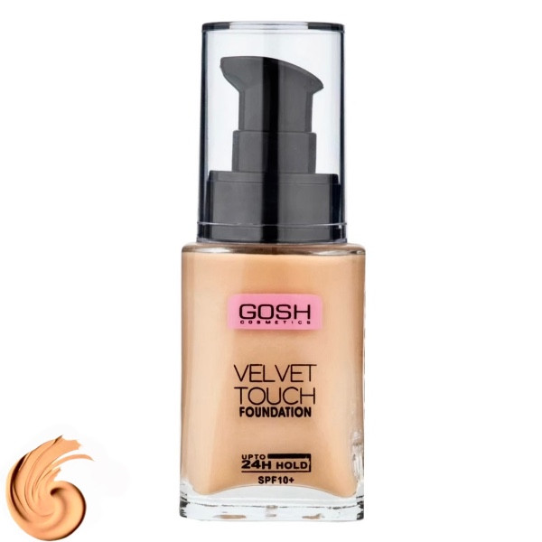 کرمپودر مایع SPF10 گاش مدل Velvet Touch شماره 402 مناسب برای انواع پوست حجم 34 میلی لیتر