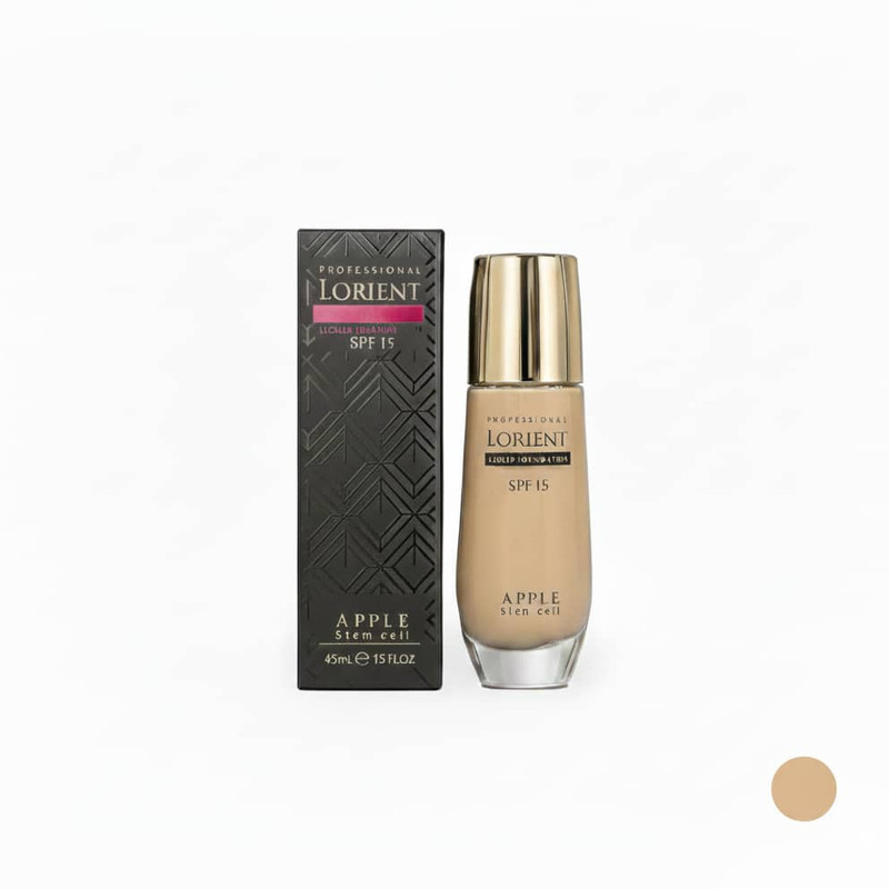 کرم پودر مایع spf 15 لورینت مدل Professional شماره F2 مناسب انواع پوست حجم 45 میلی لیتر