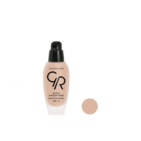 کرم پودر گلدن رز مدل satin شماره 34 حجم 34 میلی لیتر