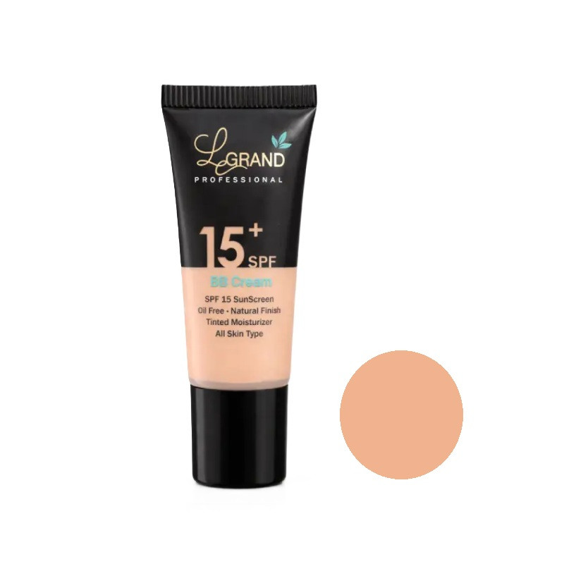 کرم پودر BB مایع SPF15 لگراند شماره 906 مناسب برای انواع پوست حجم 20 میلی‌لیتر