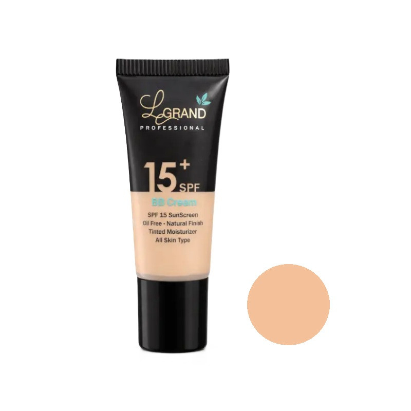 کرم پودر BB مایع SPF15 لگراند شماره 905 مناسب برای انواع پوست حجم 20 میلی‌لیتر