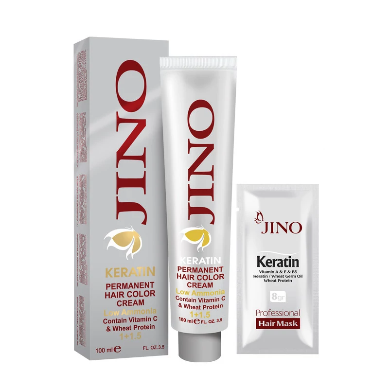 رنگ مو ژینو سری Natural شماره 0-1 حجم 100 میلی لیتر رنگ مشکی