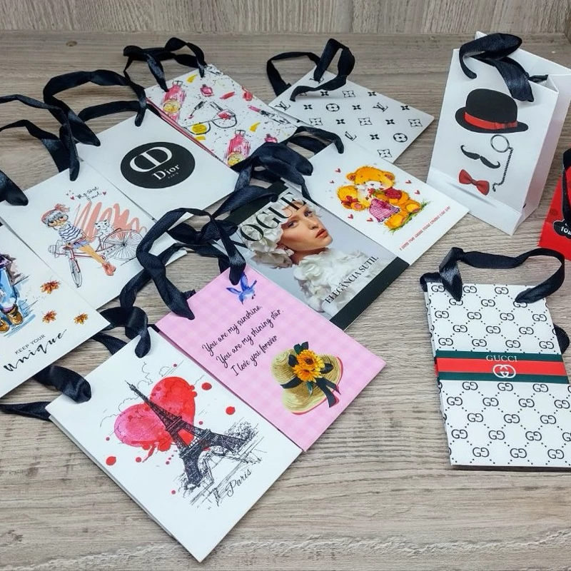 پاکت کادو سایز عطری  پاکت کادو کوچک پاکت کادو کوچک