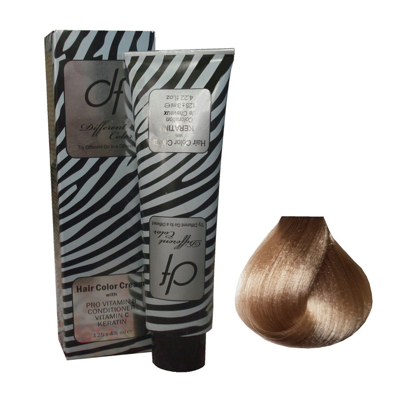 رنگ مو دیفرنت سری هایلایت مدل Keratin شماره 9.25 حجم 125 میلی لیتر رنگ بلوند شنی خیلی روشن