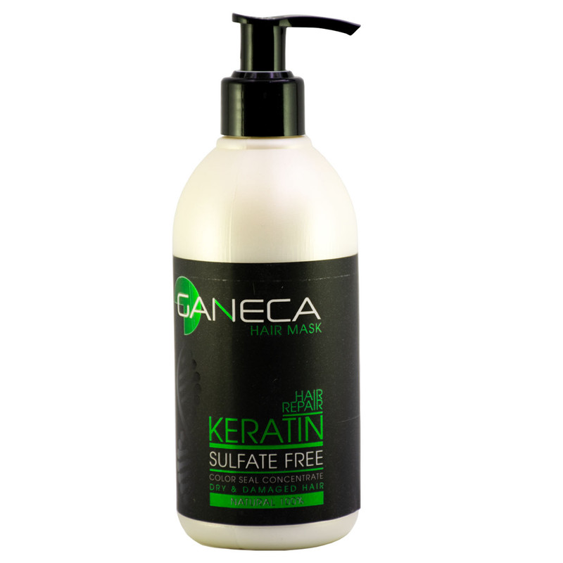 ماسک مو گانسا مدل Keratin حجم 300 میلی لیتر