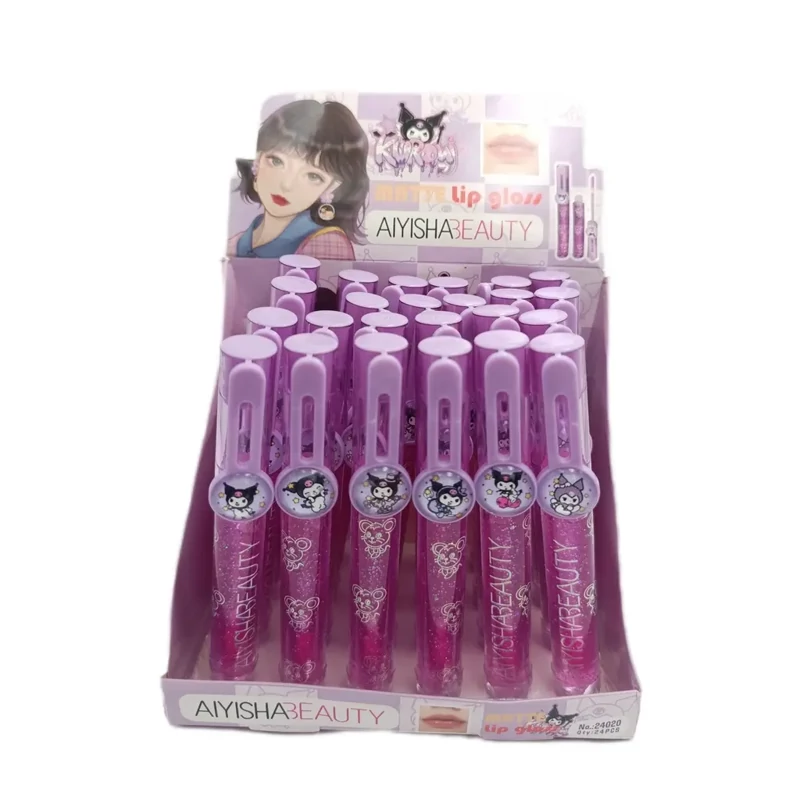 برق لب حرارتی شاین دار برند AIYISHA BEAUTY