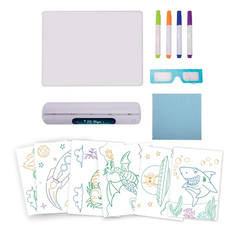 تابلو مدل 3D Magic Drawing Board