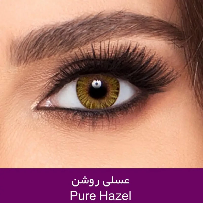 لنز رنگی روزانه عسلی روشن برند FRESHLOOK | اصل