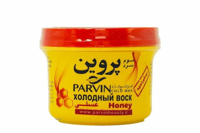 موم اپیلاسیون عسلی برند پروین 280گرمی