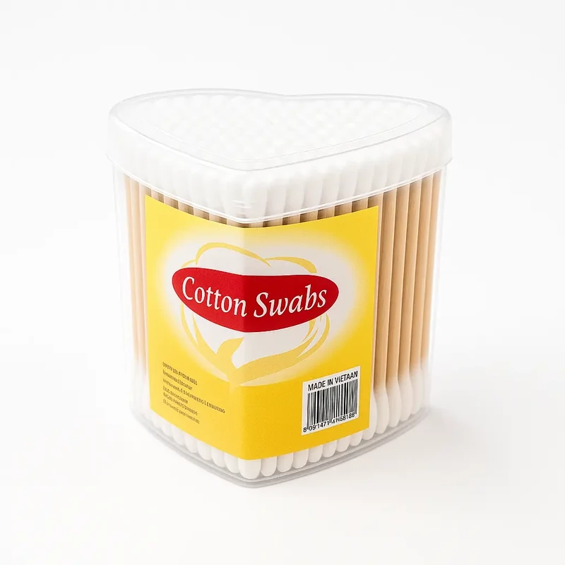 گوش پاک کن مدل قلبی برند COTTON SWABS