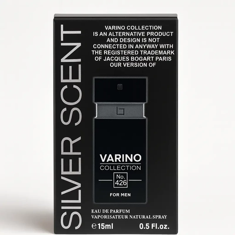 ادکلن جیبی سیلور اسکنت برند وارینو | VARINO