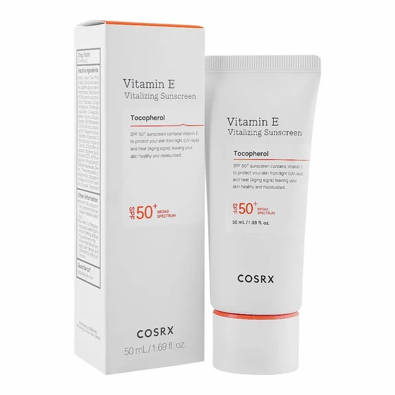 ضدآفتاب روشن کننده ویتامین E کوزارکس SPF50