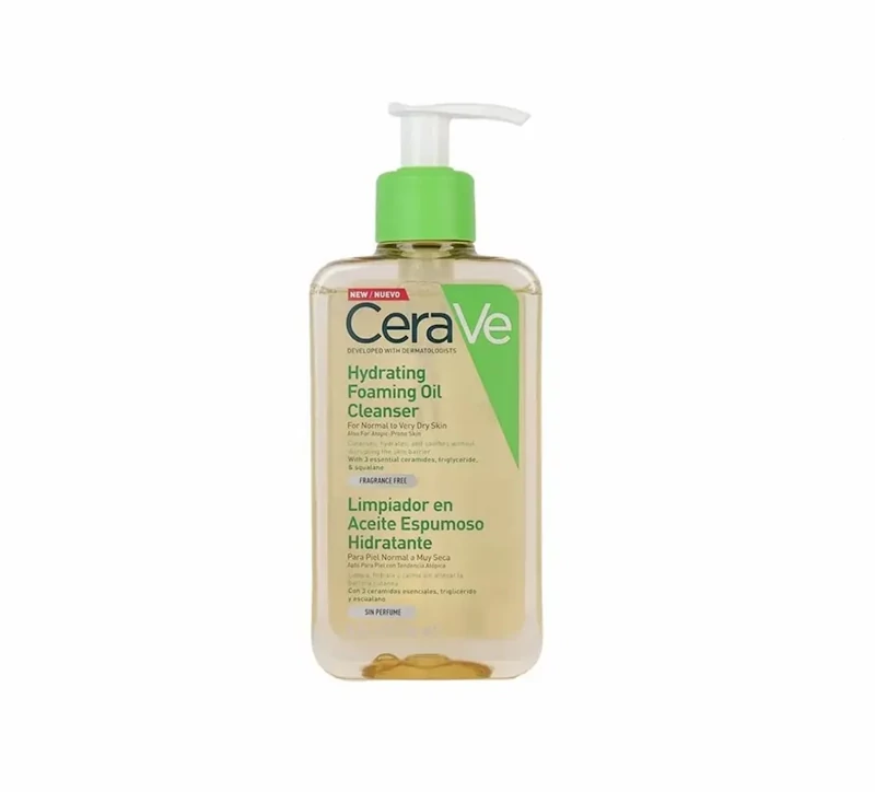 ژل شستشوی روغنی فومی سراوی | Cerave Hydrating Foaming Oil