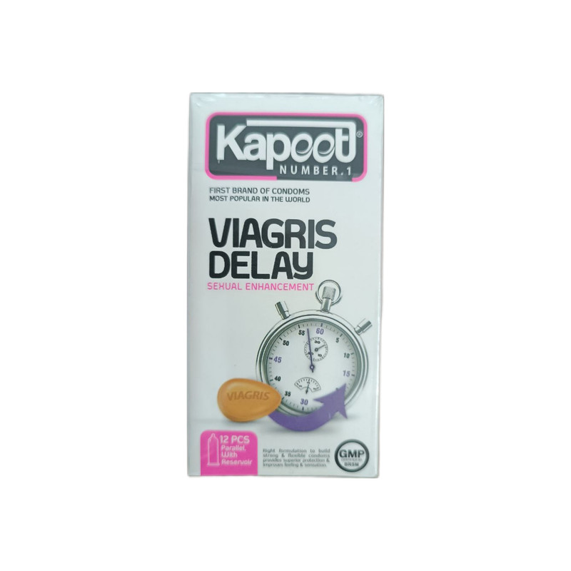 کاندوم کاپوت مدل Viagris Delay بسته 12 عددی