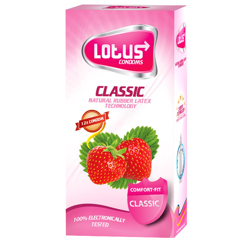 کاندوم لوتوس مدل Classic بسته 12 عددی