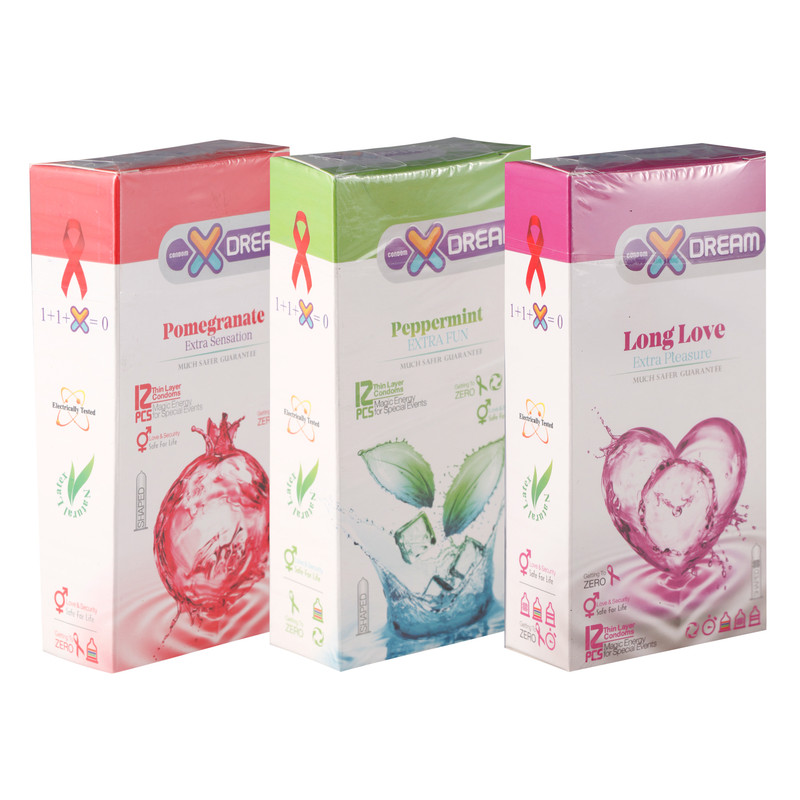 کاندوم ایکس دریم کد X400 مجموعه 3 عددی