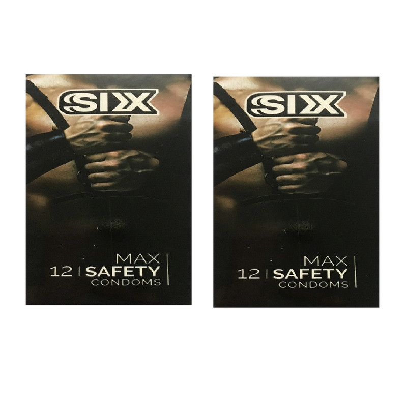 کاندوم سیکس مدل Max Safety مجموعه 2 عددی