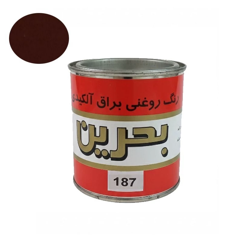 رنگ روغنی براق قهوه ای ماهون بحرین کیلویی