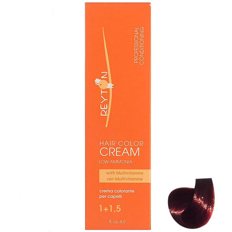 رنگ مو ریتون سری Red مدل Red Dark Blonde شماره 6.6 حجم 120 میلی لیتر رنگ بلوند قرمز فانتزی