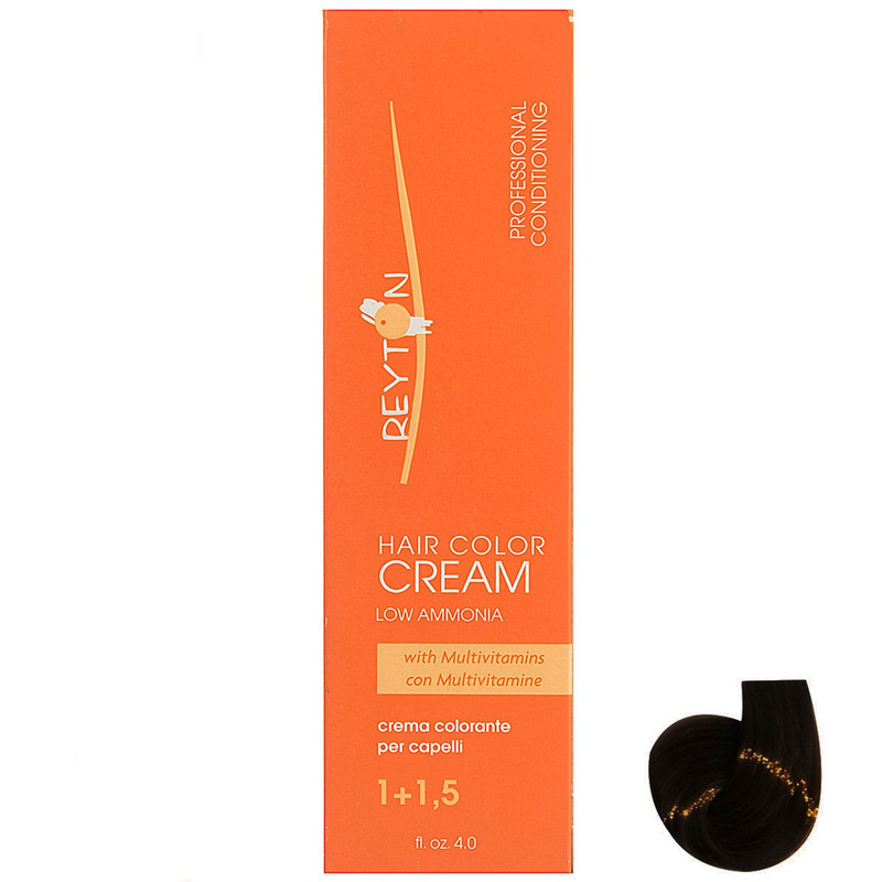 رنگ مو ریتون سری Tabacco مدل Light Tabacco Brown شماره 5.35 حجم 120 میلی لیتر رنگ شکلاتی
