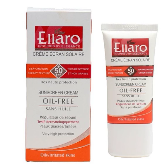 کرم ضدآفتاب الارو بدون رنگ مناسب پوست چرب Spf 50