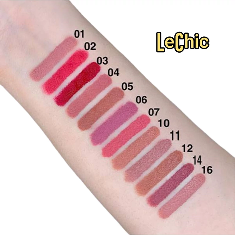 رژ لب مدادی مخملی لچیک اصلی مجوز دار lechic