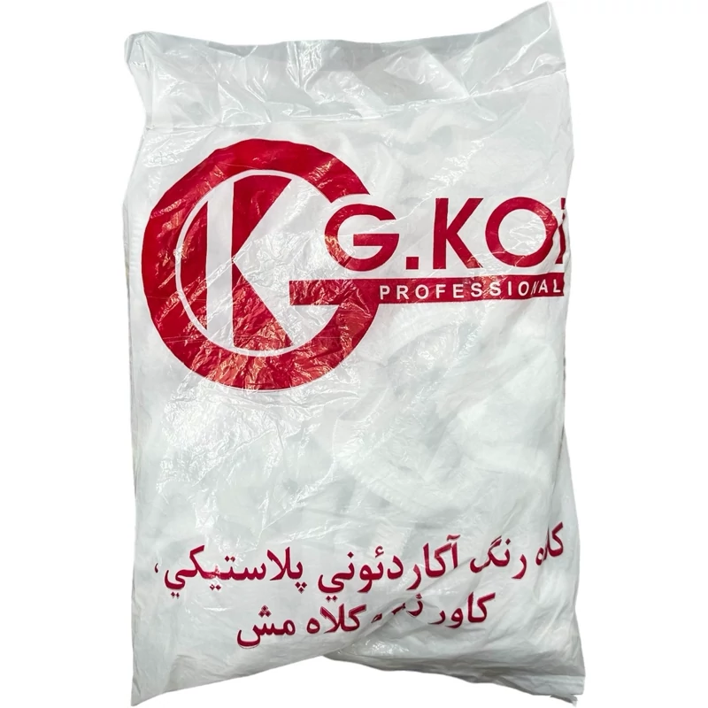 کلاه رنگ مو پلاستیکی جی کات 100 عددی اکاردئونی