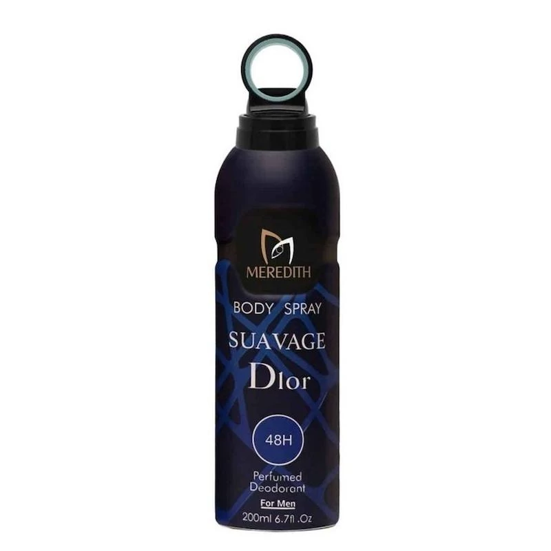 اسپری بدن مردانه مردیت رایحه Dior Suavage حجم 200 میل