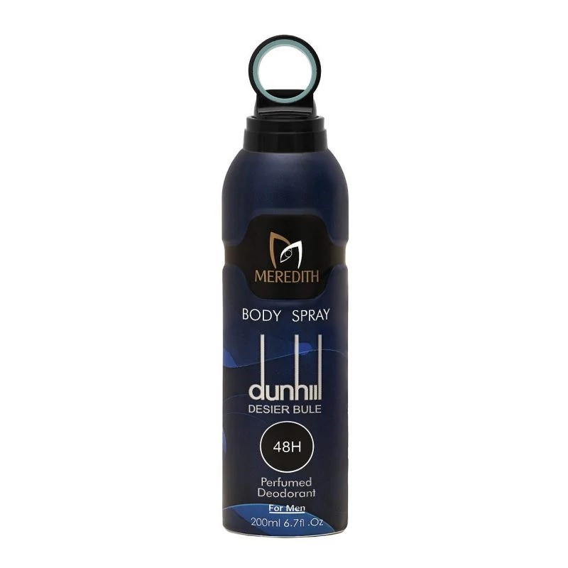 اسپری بدن مردانه مردیت رایحه Dunhill Desire Blue حجم 200 میل