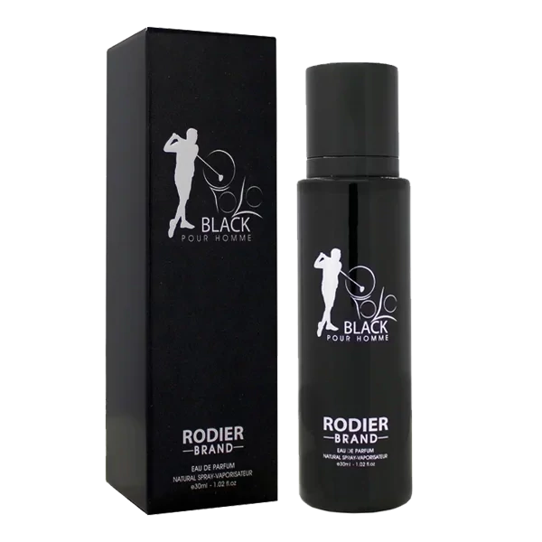 ادکلن جیبی مردانه رودیر رایحه Polo Black حجم 30 میلی لیتر