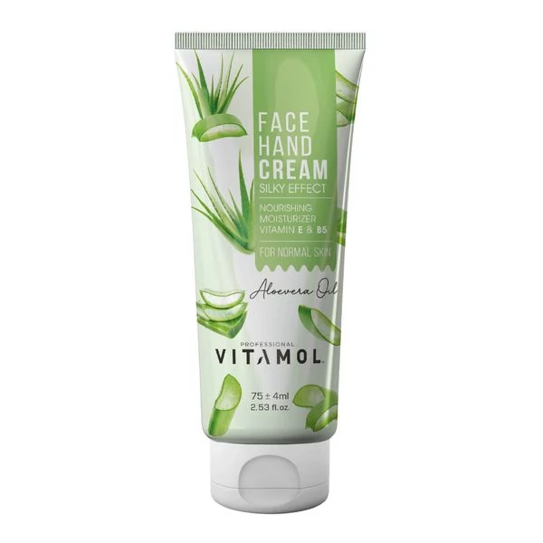 کرم مرطوب کننده آلوئه ورا ویتامول حجم 75 میل